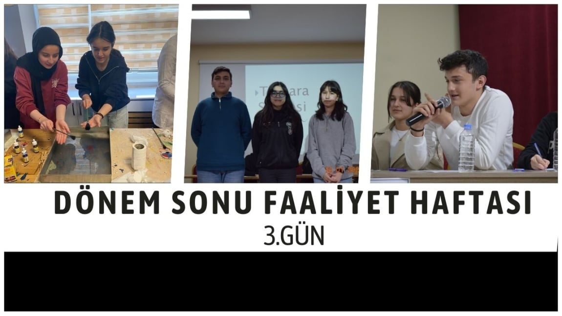 FAALİYETLERİN 3.GÜNÜNDE HEYECAN DEVAM EDİYOR